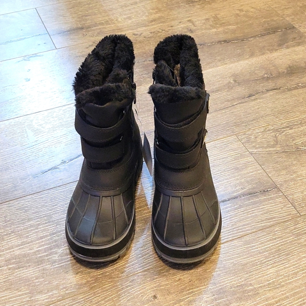 Dream Pairs Black Snow Boots